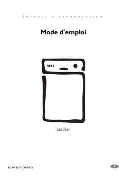 Electrolux EDC5367 Manuel utilisateur