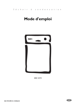 Electrolux EDC5372 Manuel utilisateur