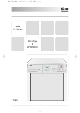Faure FTE233 Manuel utilisateur