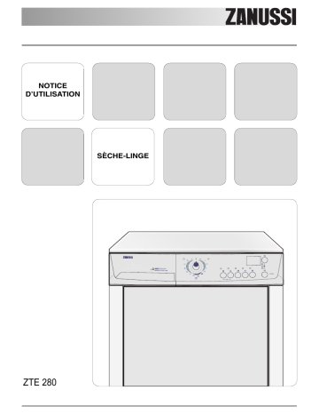 Zanussi ZTE280 Manuel utilisateur | Fixfr