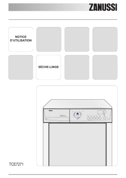 Zanussi TCE7271 Manuel utilisateur