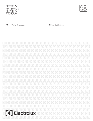 PT750UV | PN750UV | PN750RUV | Electrolux PB750UV Manuel utilisateur | Fixfr