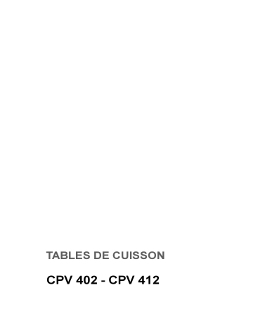 CPV412W | CPV402W | Faure CPV402N Manuel utilisateur | Fixfr