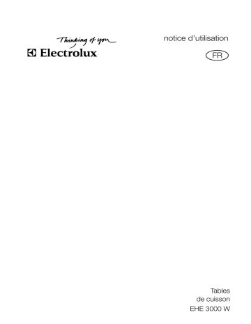 Electrolux EHE3000W Manuel utilisateur | Fixfr