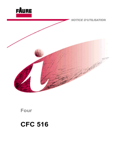 Faure CFC516R Manuel utilisateur | Fixfr