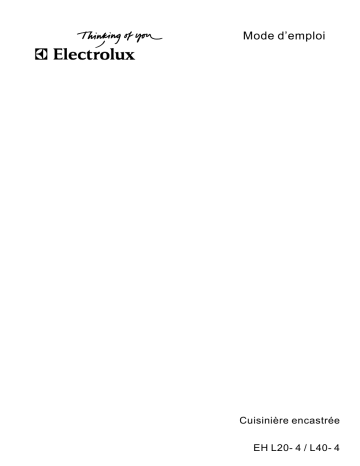 EHL20-4 | Electrolux EHL40-4 Manuel utilisateur | Fixfr
