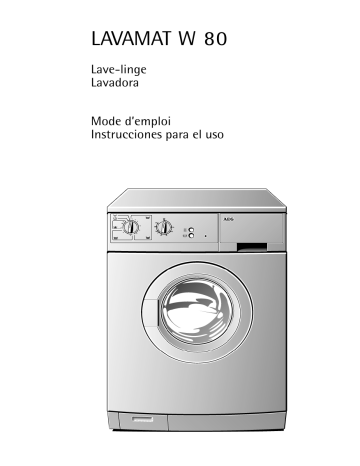 LAVW80-W | LAVW70-WI | AEG LAV30600 Manuel utilisateur | Fixfr