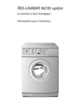 Manuel utilisateur AEG ÖKO-LAVAMAT 86720 + Chat IA