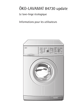 AEG LAV84730-W Manuel utilisateur