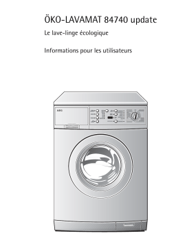 AEG LAV84740-W Manuel utilisateur