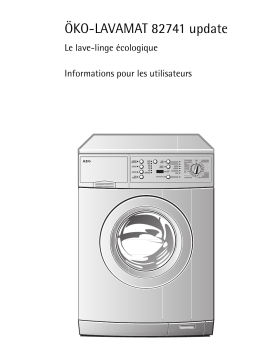 AEG LAV82741 Manuel utilisateur