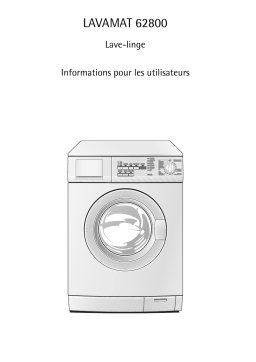 Aeg-Electrolux LAV62800 Manuel utilisateur