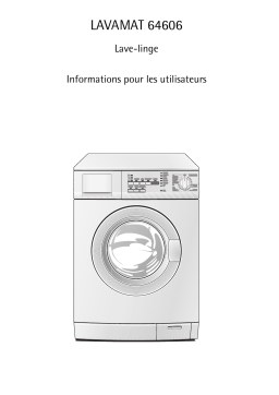 Aeg-Electrolux LAV64606 Manuel utilisateur