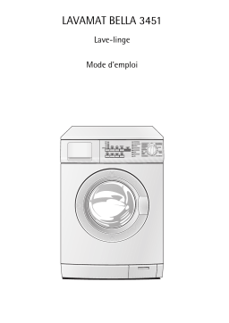 Aeg-Electrolux LAVBELLA3451 Manuel utilisateur