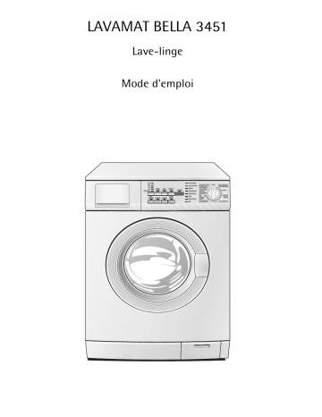 Aeg-Electrolux LAVBELLA3451 Manuel utilisateur | Fixfr