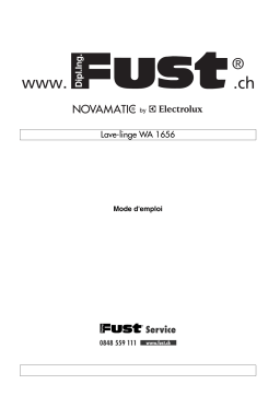 FUST WA1656 Manuel utilisateur