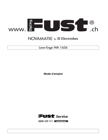 FUST WA1656 Manuel utilisateur | Fixfr