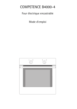 Aeg-Electrolux B4000-4-LG DE Manuel utilisateur