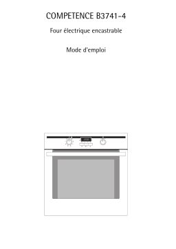 Aeg-Electrolux B3741-4-M EU Manuel utilisateur