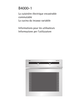 AEG CB4000-1-WCH Manuel utilisateur