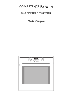 Aeg-Electrolux B3781-4-AL Manuel utilisateur