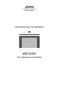 Juno-Electrolux JEB55301E  R05 Manuel utilisateur