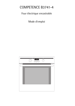 AEG B3741-4-M Manuel utilisateur