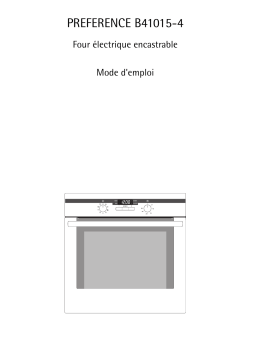 Aeg-Electrolux B41015-4-M R05 Manuel utilisateur