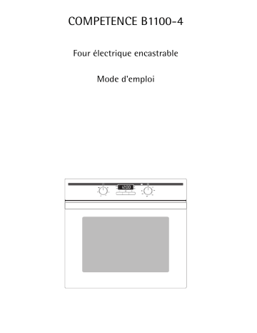 B1100-4-M EU R05 | Aeg-Electrolux B1100-4-W EU  R05 Manuel utilisateur | Fixfr