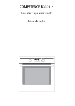 Aeg-Electrolux B3301-4-M EU R05 Manuel utilisateur