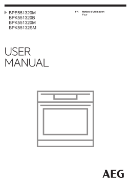 AEG BPK551320M Manuel utilisateur