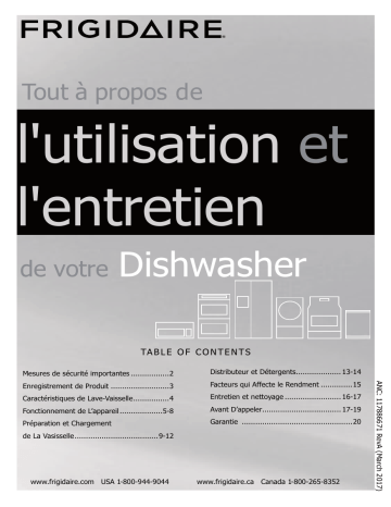 Frigidaire Professional FPID2498SF Manuel utilisateur | Fixfr