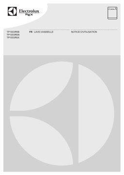 ELECTROLUX-REX TP1003R5X Manuel utilisateur