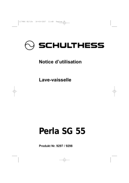 Schulthess PERLASG55 Manuel utilisateur