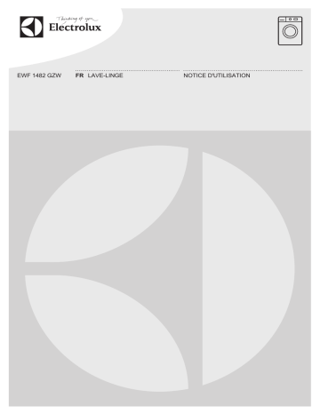 Electrolux EWF1482GZW Manuel utilisateur | Fixfr