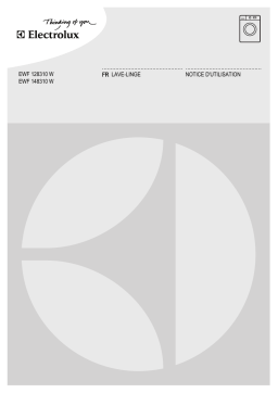 Electrolux EWF128310W Manuel utilisateur