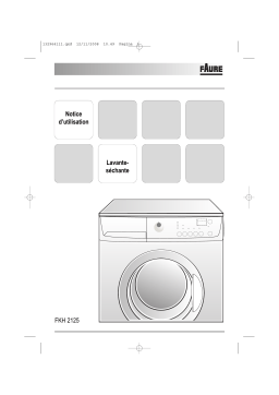 Faure FKH2125 Manuel utilisateur