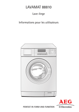 Aeg-Electrolux L88810 Manuel utilisateur