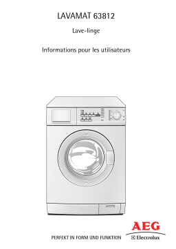 Aeg-Electrolux L63812 Manuel utilisateur