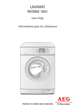 Aeg-Electrolux LR1851 Manuel utilisateur