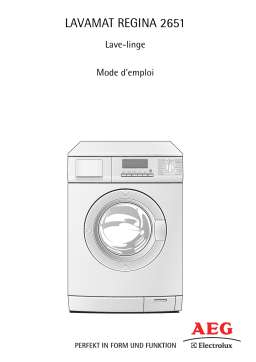 Aeg-Electrolux LR2651 Manuel utilisateur