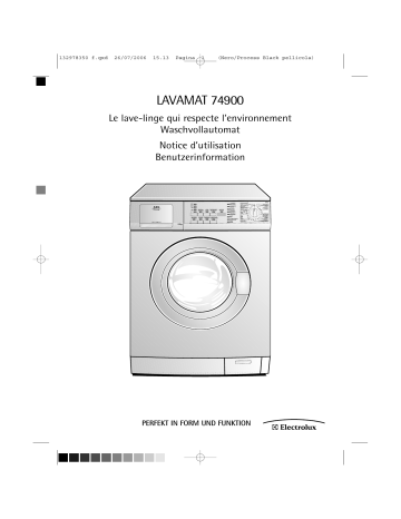 Aeg-Electrolux L74900 Manuel utilisateur | Fixfr