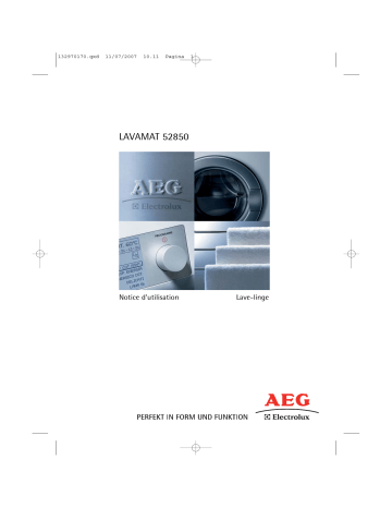 Aeg-Electrolux L52850 Manuel utilisateur | Fixfr