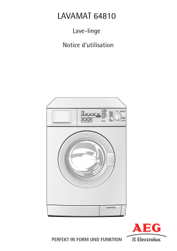 Aeg-Electrolux L64810 Manuel utilisateur