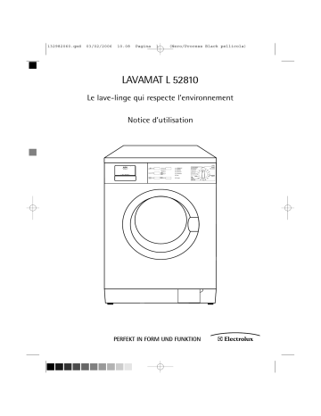 Aeg-Electrolux L52810 Manuel utilisateur | Fixfr