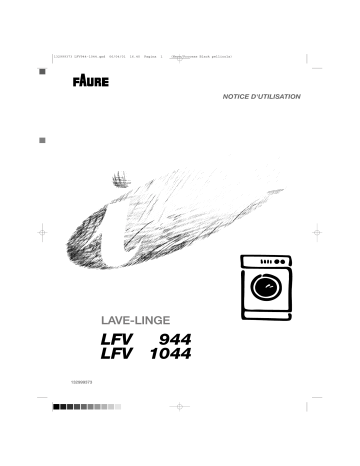 LFV1044 | Faure LFV944 Manuel utilisateur | Fixfr