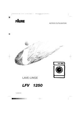 Faure LFV1250 Manuel utilisateur