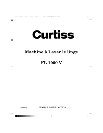 Curtiss FL1000V Manuel utilisateur | Fixfr