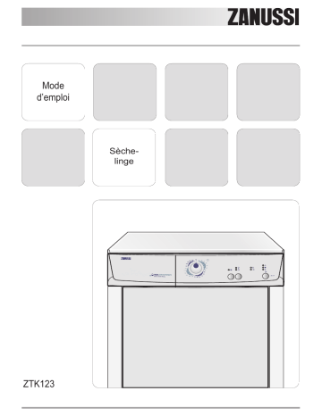 Zanussi ZTK123 Manuel utilisateur | Fixfr