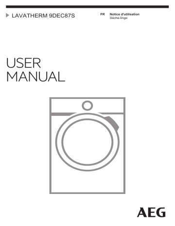 AEG T9DEC87S Manuel utilisateur | Fixfr